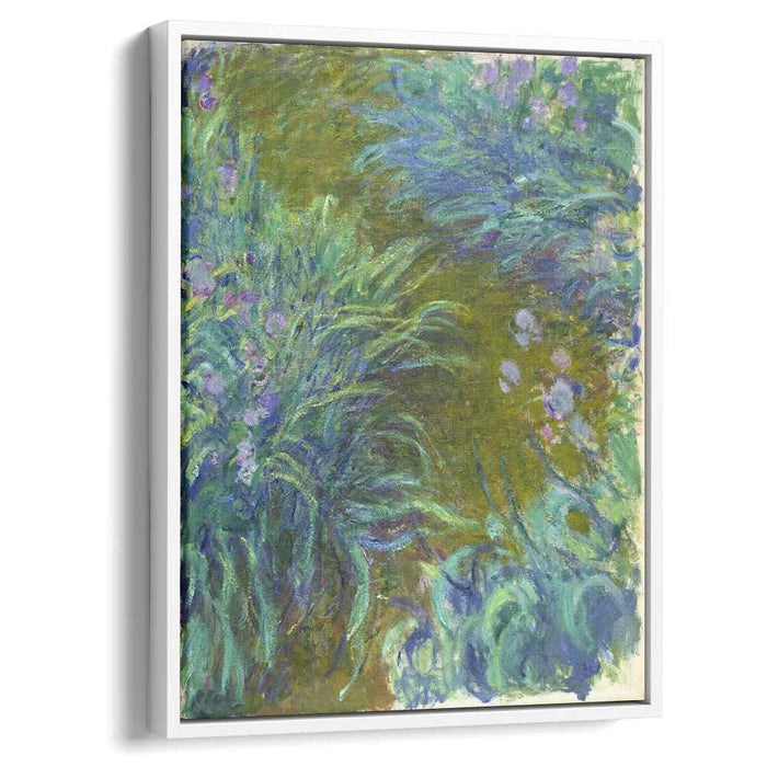 Path through the Irises 02 (1917) by Claude Monet