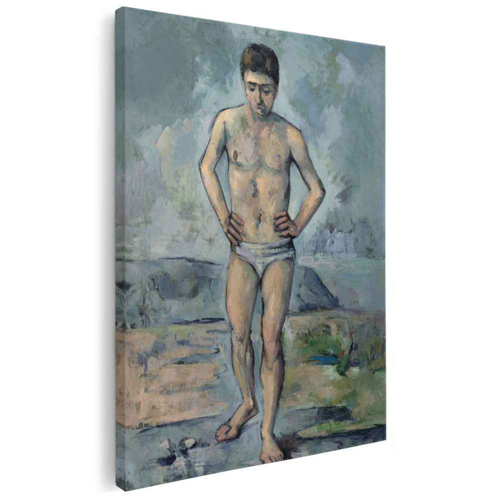 Bather (1887) by Paul Cezanne