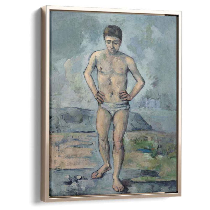 Bather (1887) by Paul Cezanne