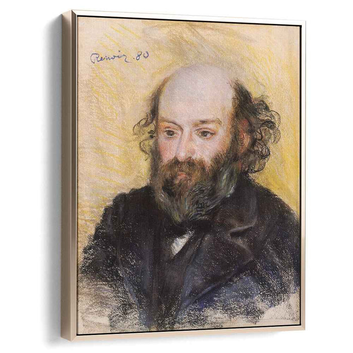 Paul Cezanne (1880) by Pierre-Auguste Renoir