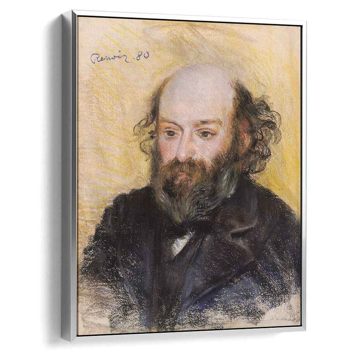 Paul Cezanne (1880) by Pierre-Auguste Renoir