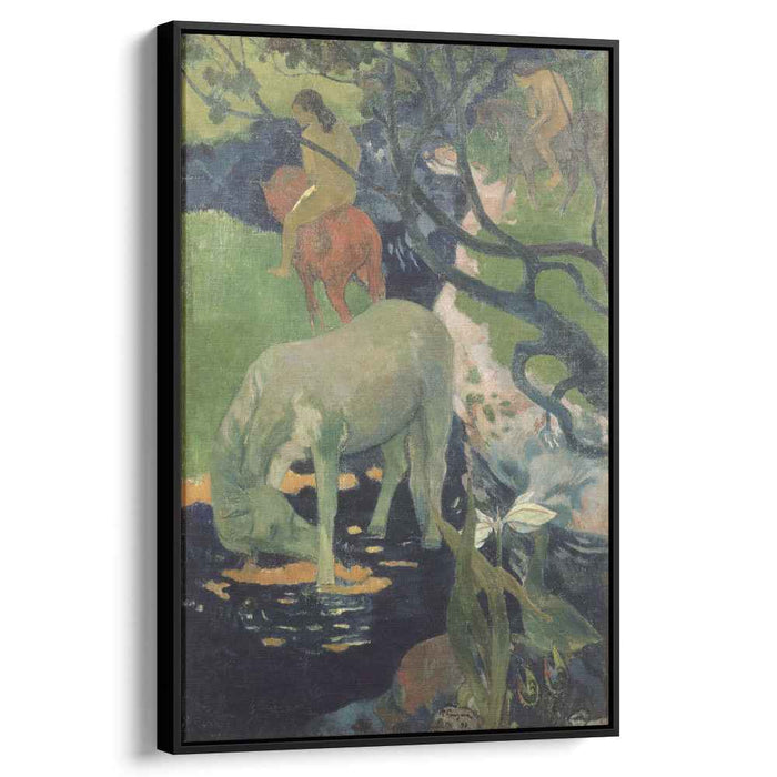 The White Horse (1898) by Paul Gauguin