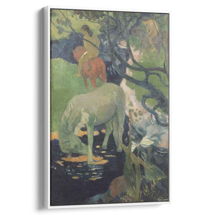 The White Horse (1898) by Paul Gauguin