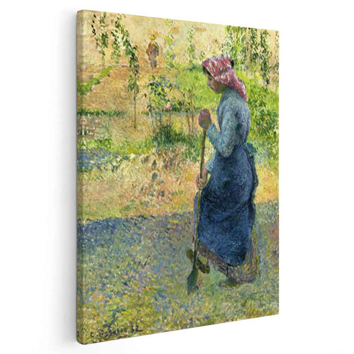 Paysanne Couchant (1882) by Camille Pissarro