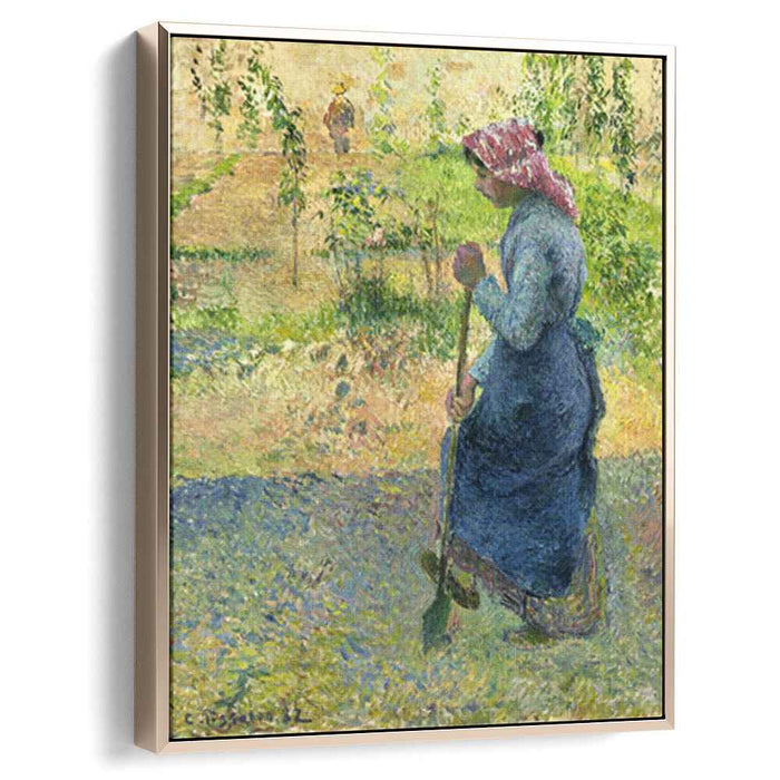 Paysanne Couchant (1882) by Camille Pissarro