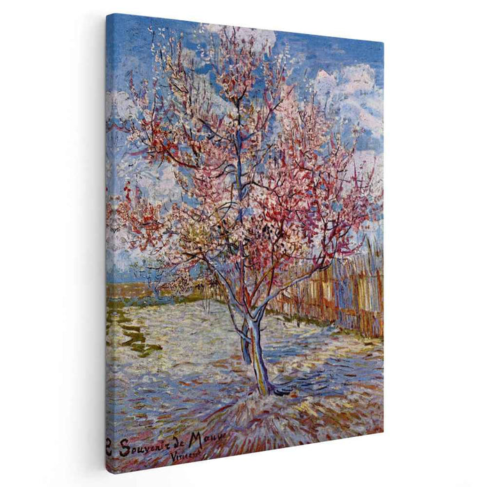 Peach Tree in Bloom (in memory of Mauve) (1888) by Vincent van Gogh