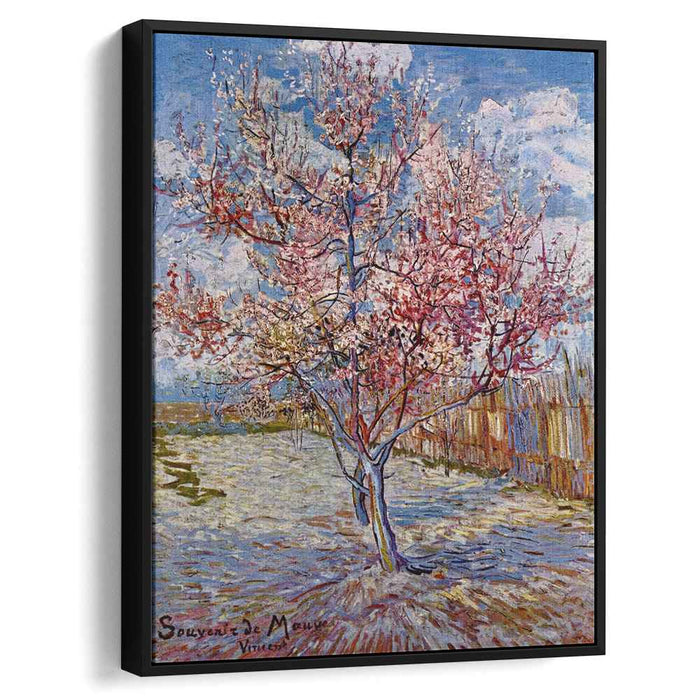 Peach Tree in Bloom (in memory of Mauve) (1888) by Vincent van Gogh