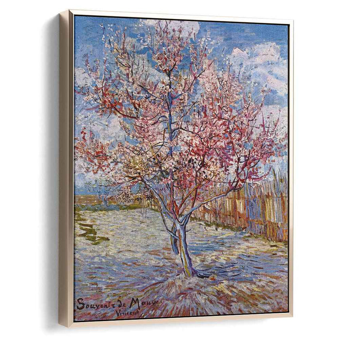 Peach Tree in Bloom (in memory of Mauve) (1888) by Vincent van Gogh