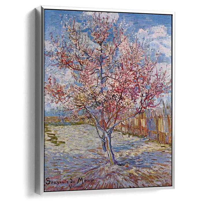 Peach Tree in Bloom (in memory of Mauve) (1888) by Vincent van Gogh