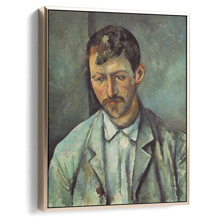 Peasant (1891) by Paul Cezanne