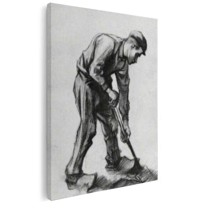 Peasant Boy, Digging by Vincent van Gogh
