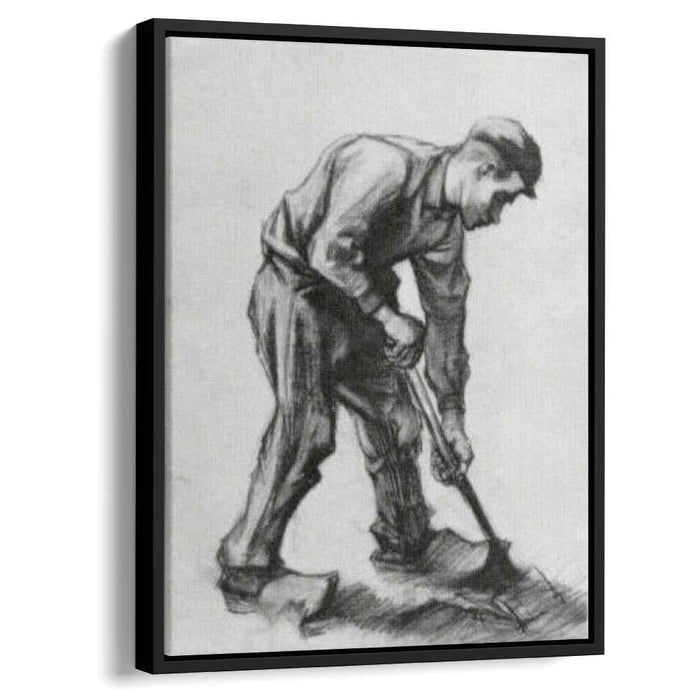 Peasant Boy, Digging by Vincent van Gogh