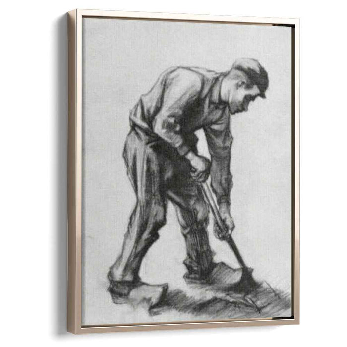 Peasant Boy, Digging by Vincent van Gogh