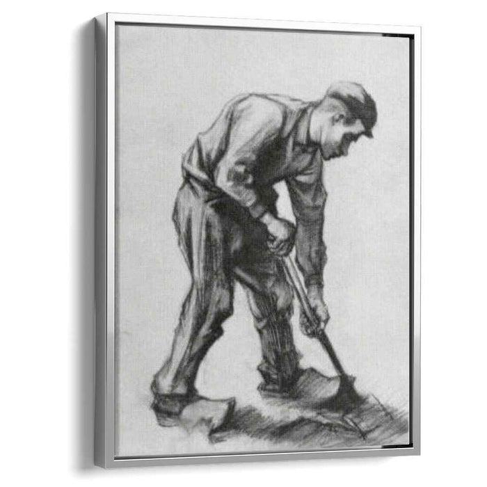 Peasant Boy, Digging by Vincent van Gogh