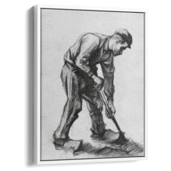 Peasant Boy, Digging by Vincent van Gogh
