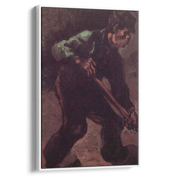 Peasant Digging (1885) by Vincent van Gogh