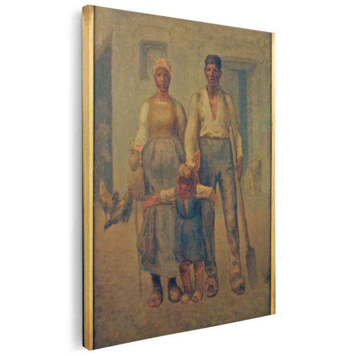 Peasant family by Jean-Francois Millet