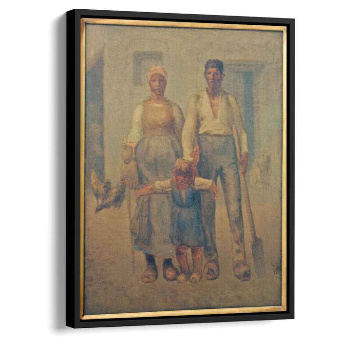 Peasant family by Jean-Francois Millet