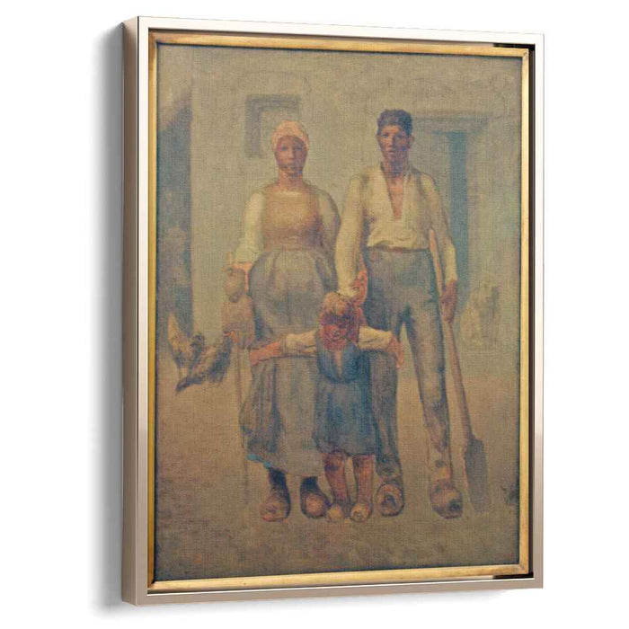 Peasant family by Jean-Francois Millet