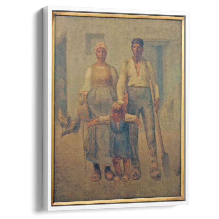 Peasant family by Jean-Francois Millet