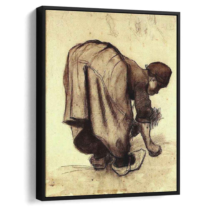 Peasant Woman Bending Over (1885) by Vincent van Gogh