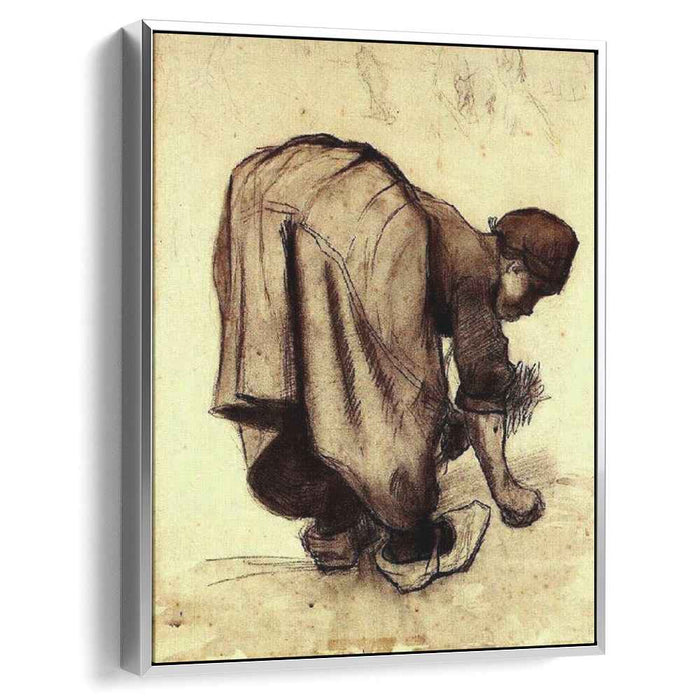 Peasant Woman Bending Over (1885) by Vincent van Gogh