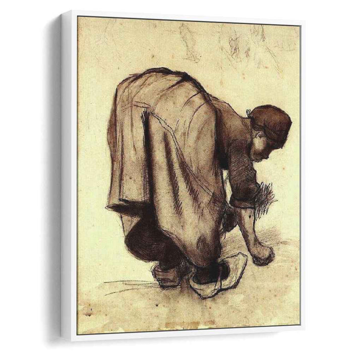 Peasant Woman Bending Over (1885) by Vincent van Gogh