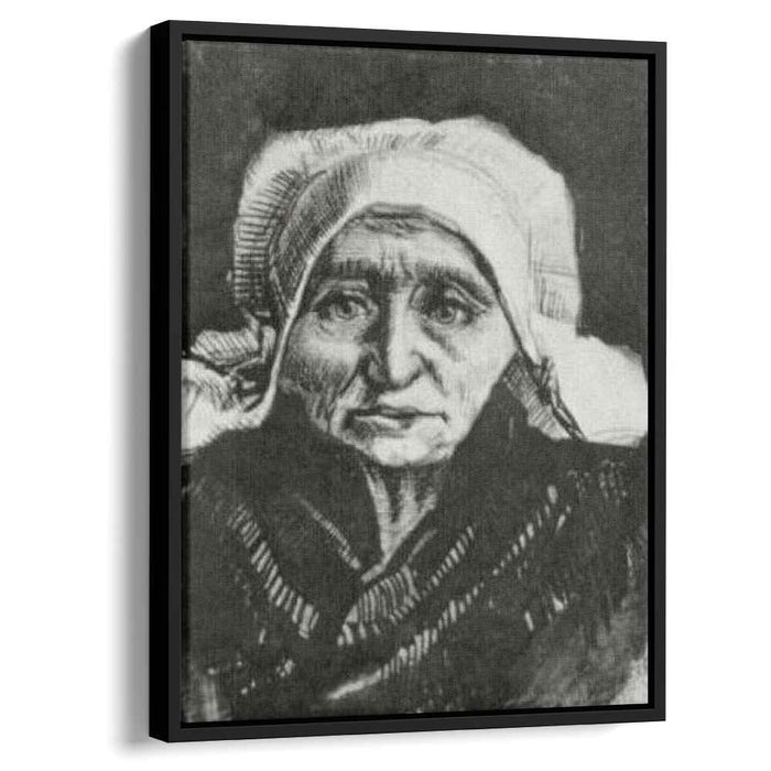 Peasant Woman, Head by Vincent van Gogh