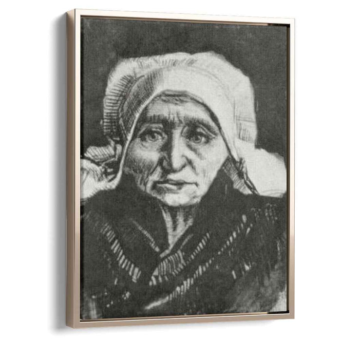 Peasant Woman, Head by Vincent van Gogh