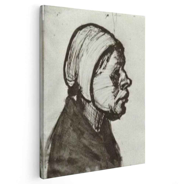 Peasant Woman, Head by Vincent van Gogh