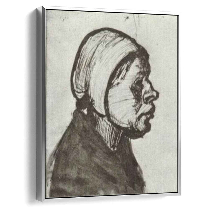 Peasant Woman, Head by Vincent van Gogh