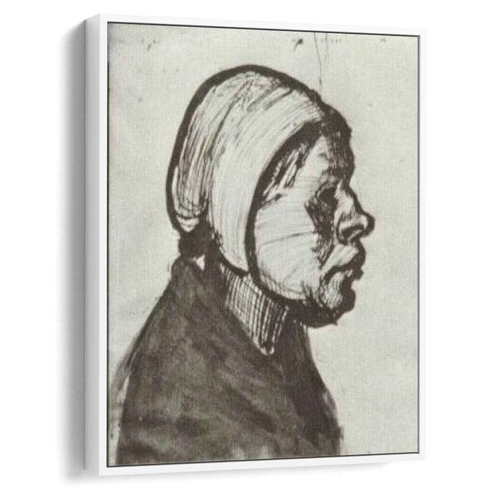 Peasant Woman, Head by Vincent van Gogh