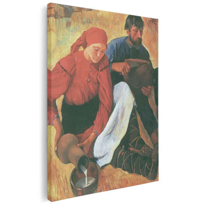 Peasants (1914) by Zinaida Serebriakova