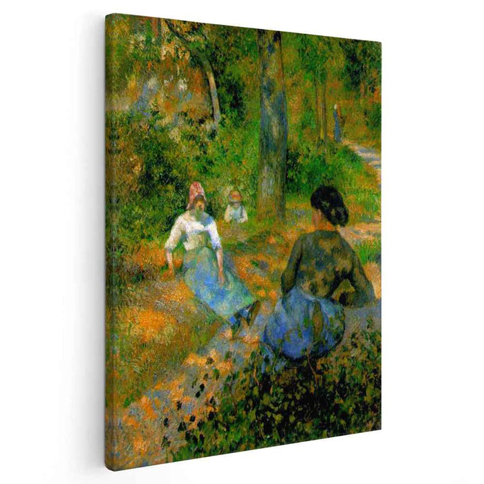 Peasants Resting (1881) by Camille Pissarro