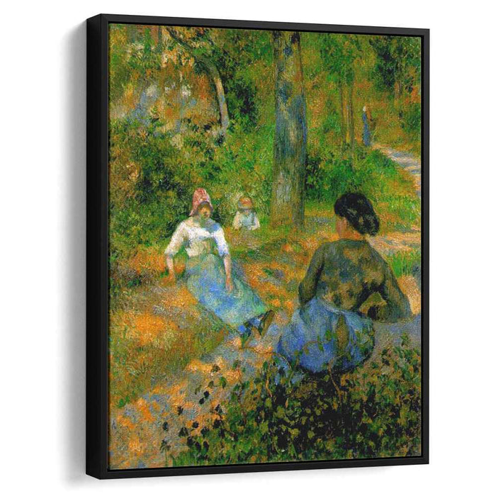 Peasants Resting (1881) by Camille Pissarro