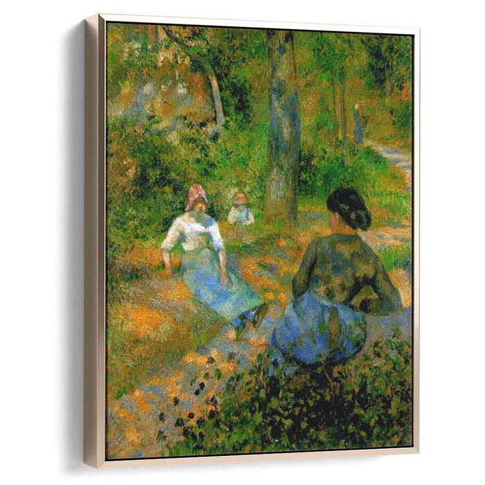 Peasants Resting (1881) by Camille Pissarro