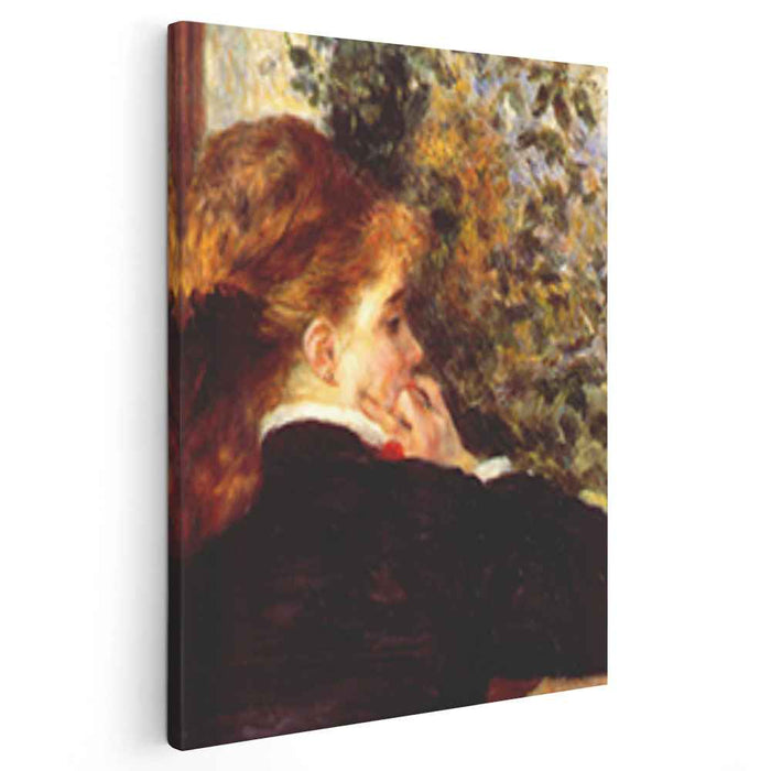 Pensive (1875) by Pierre-Auguste Renoir