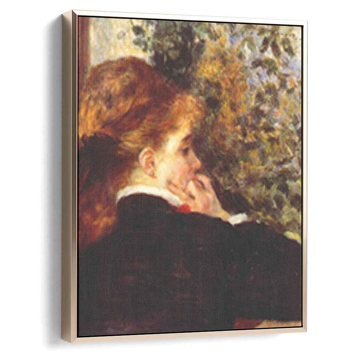 Pensive (1875) by Pierre-Auguste Renoir