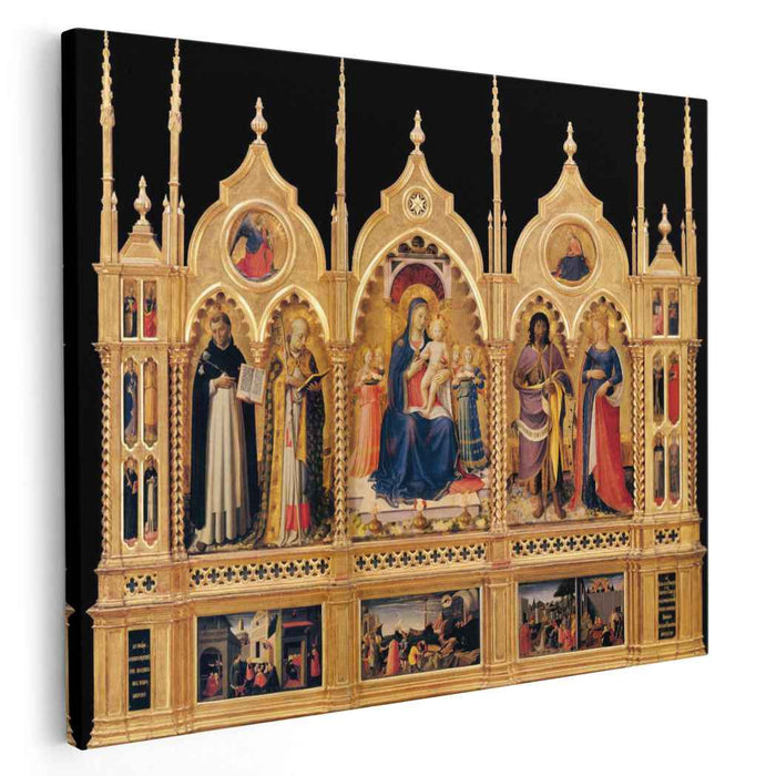 Perugia Altarpiece (1448) by Fra Angelico