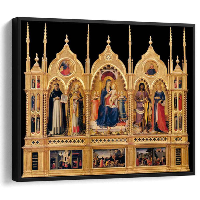 Perugia Altarpiece (1448) by Fra Angelico