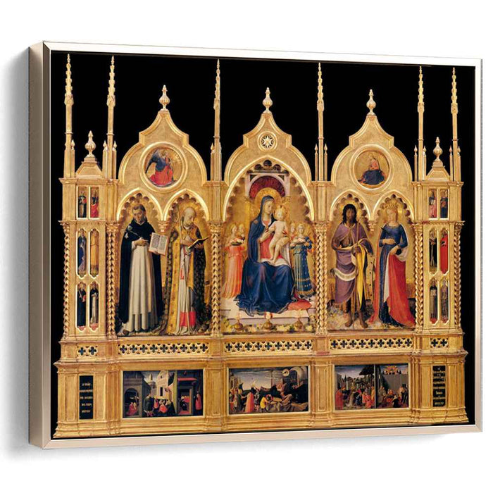 Perugia Altarpiece (1448) by Fra Angelico