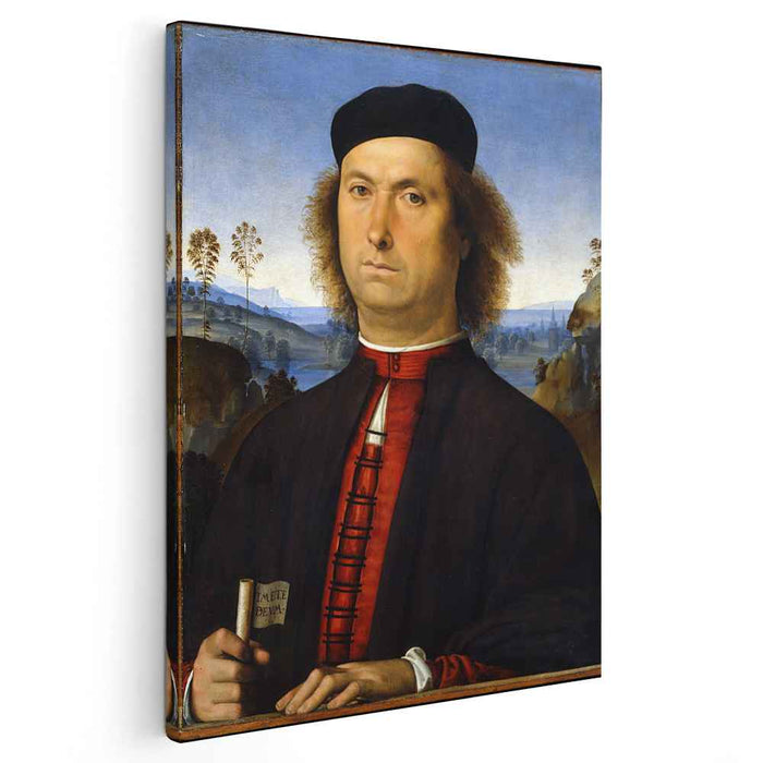 Portrait of Francesco delle Opere (1494) by Pietro Perugino
