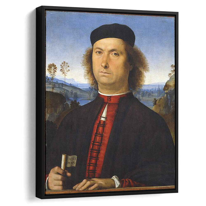 Portrait of Francesco delle Opere (1494) by Pietro Perugino