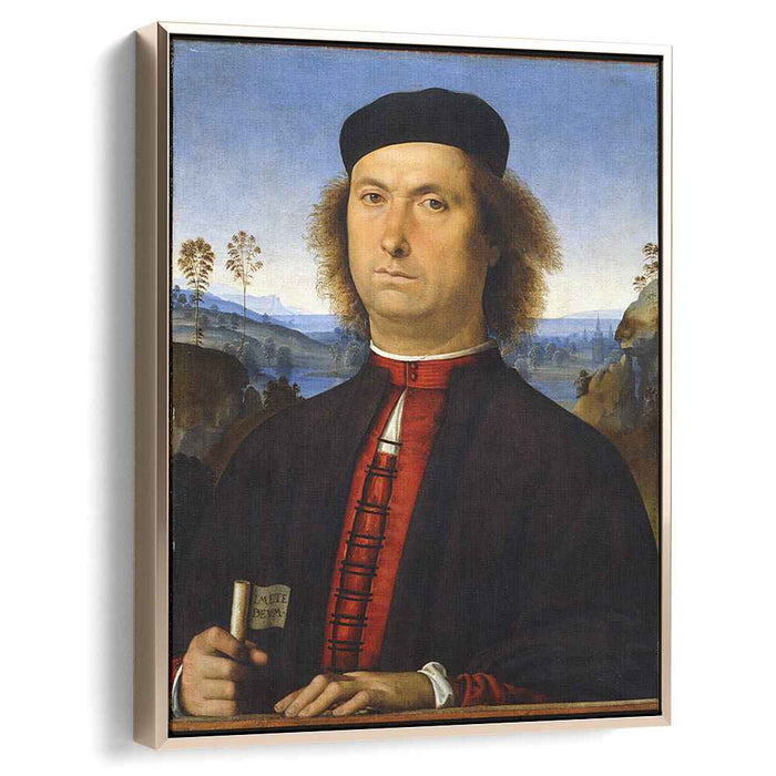 Portrait of Francesco delle Opere (1494) by Pietro Perugino
