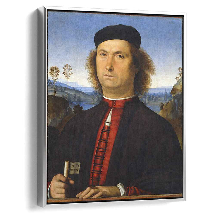 Portrait of Francesco delle Opere (1494) by Pietro Perugino