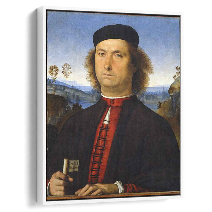 Portrait of Francesco delle Opere (1494) by Pietro Perugino