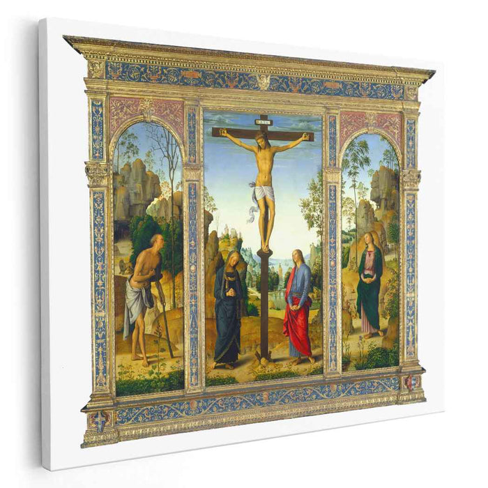The Galitzin Triptych (1485) by Pietro Perugino