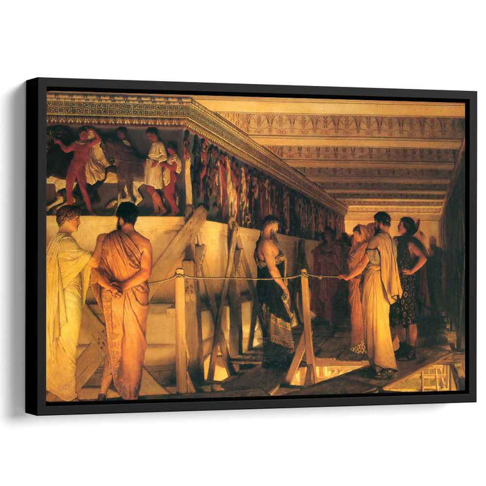 Phidias Showing the Frieze of the Parthenon to his Friends (1868) by Sir Lawrence Alma-Tadema