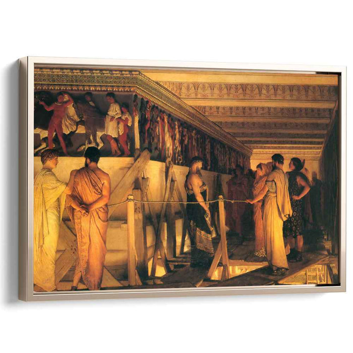 Phidias Showing the Frieze of the Parthenon to his Friends (1868) by Sir Lawrence Alma-Tadema