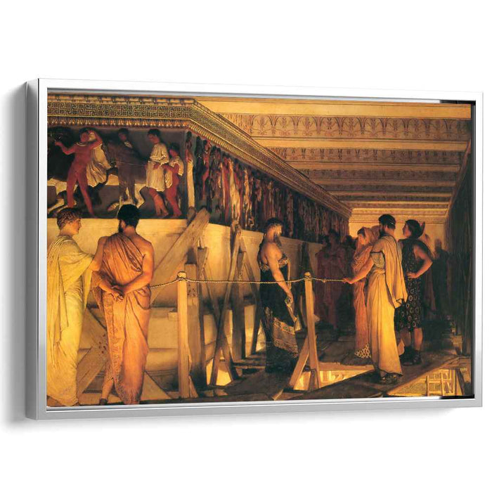 Phidias Showing the Frieze of the Parthenon to his Friends (1868) by Sir Lawrence Alma-Tadema